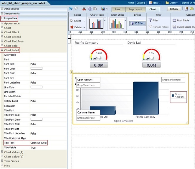 IDE Connections list