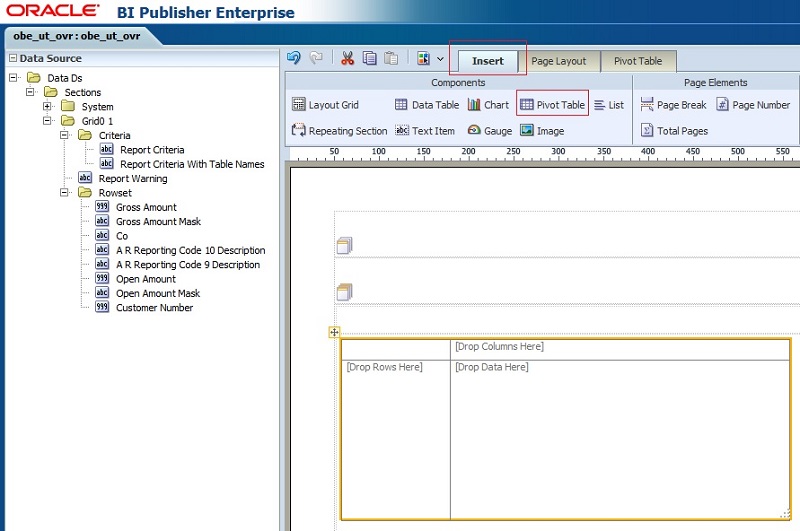 Pivot Table