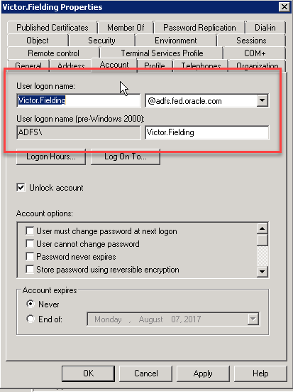 Account Attributes 2