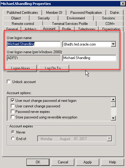 Account Attributes 2