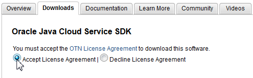 Accept License Agreement