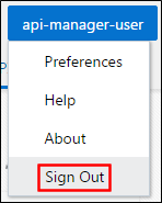 Sign Out - api-manager-user