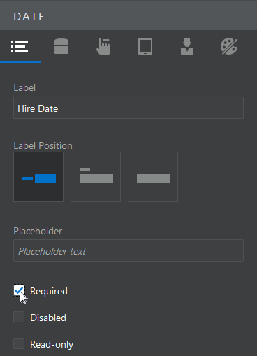Date Property Inspector
