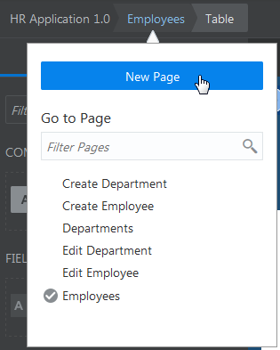 Page menu