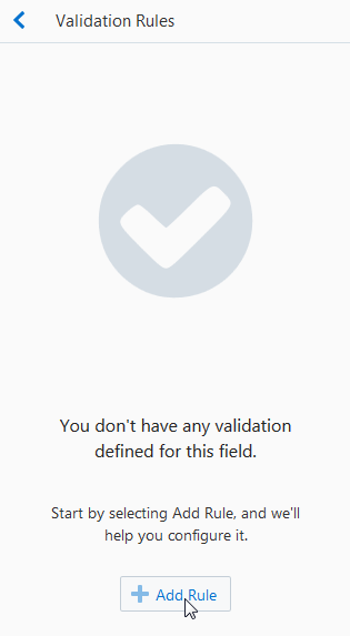 Properties box in the Fields tab