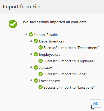 Import from File dialog box