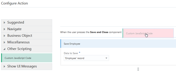 Custom JavaScript Code