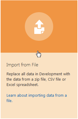 Import from CSV Files