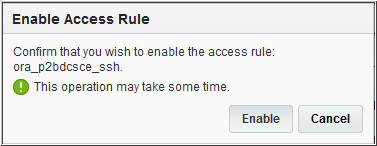 access rules page