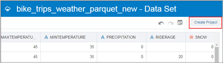 Click Create Project