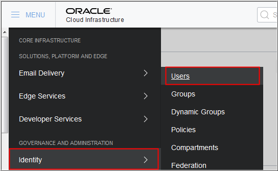 OCI users