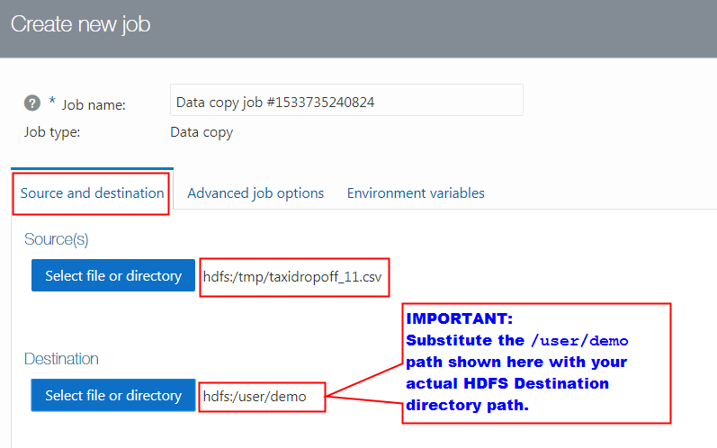 Description of the illustration 
                                create-new-job.png