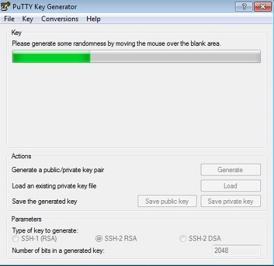 Generate SSH key pair on Windows