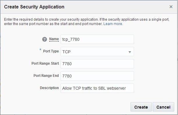 Create Security Application