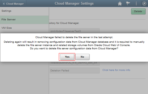 Explanation of subsequent deletion
