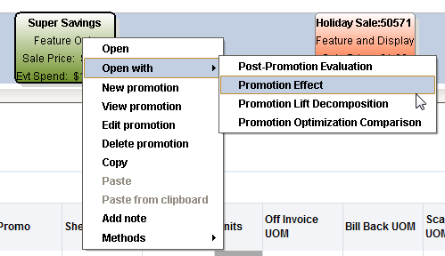 Promotion Open With from right-click