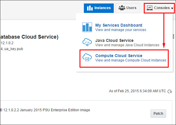 select compute cloud service