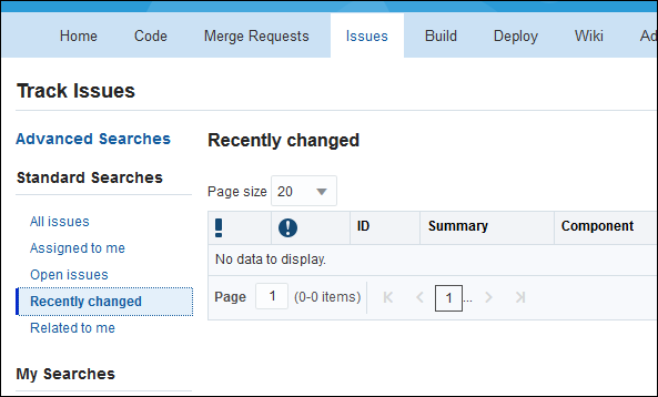 Getting Started with Oracle Developer Cloud Service