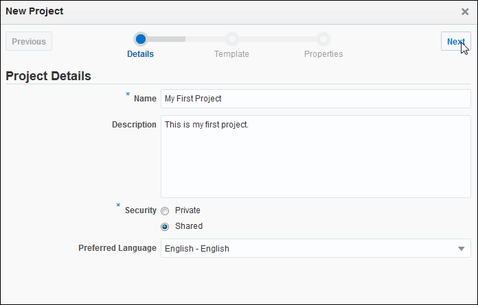 Getting Started with Oracle Developer Cloud Service