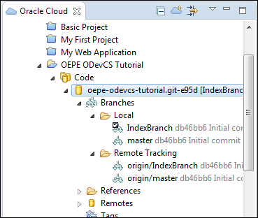 Developing Applications with Eclipse and Oracle Developer Cloud Service