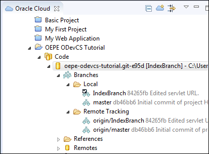 Developing Applications with Eclipse and Oracle Developer Cloud Service