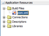 Application Resources pane