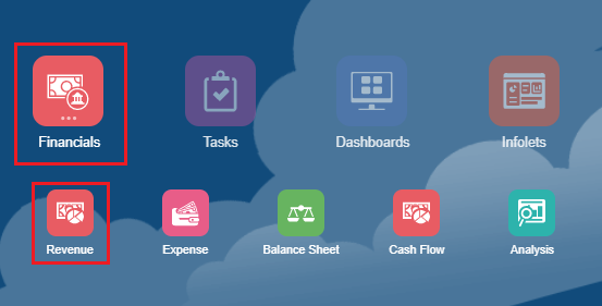 Home page - Financials