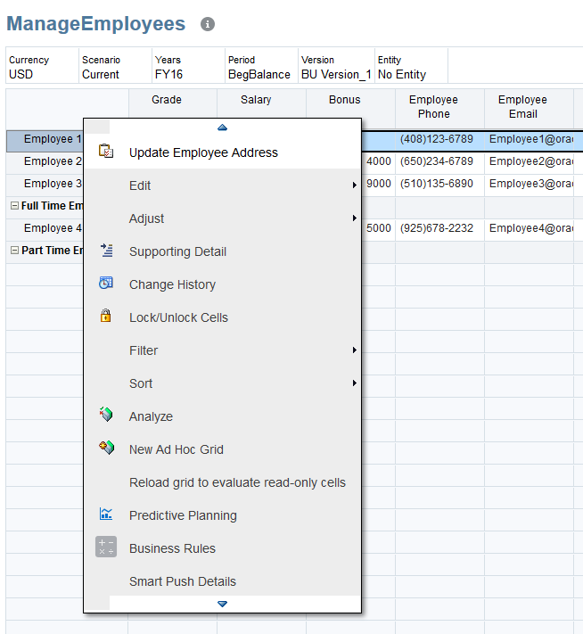 Add Employee Dialog with Invalid Email and Name