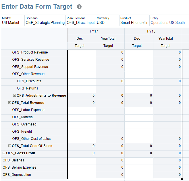 Enter Data Form Target form after saving