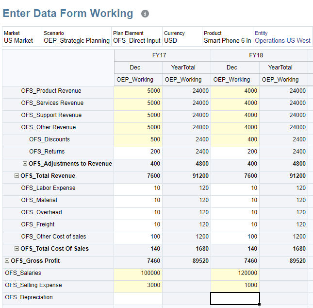 Enter Data Form Working after entering data