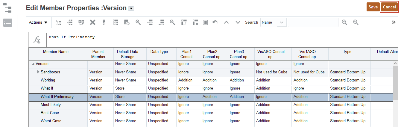 Edit Member Properties after Saving Final Version