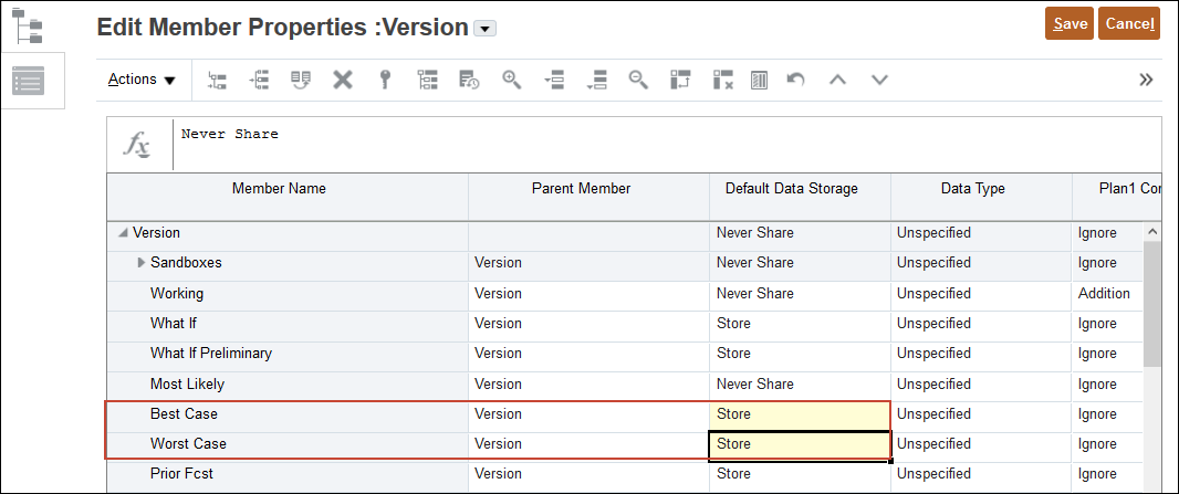 Edit Member Properties Before Changing