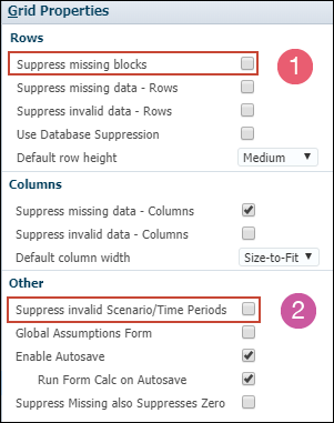 Grid Properties Best Practice