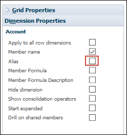 Grid Properties