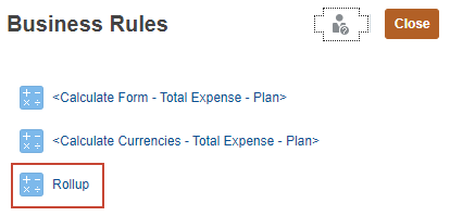 Business Rules prompt