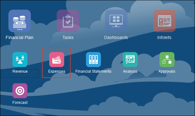 Home Page Financial Plan Open