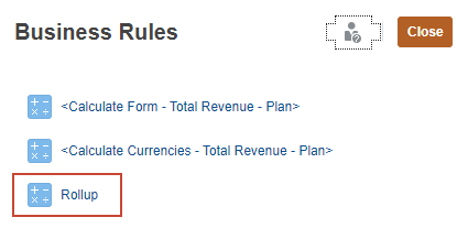 Business Rules prompt