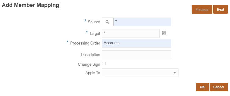 Mapping Account members