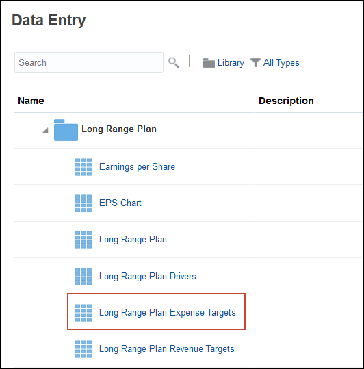 Data Entry Page with Form Highlighted
