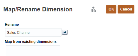 Renaming dimensions