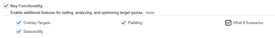 What if Scenarios