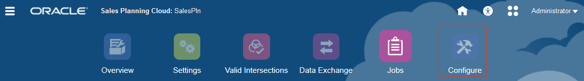 Navigate to Configure