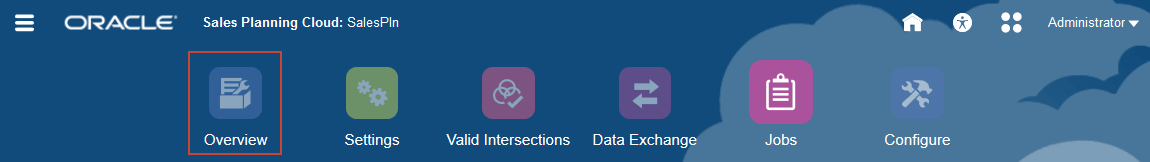 Navigate to Overview