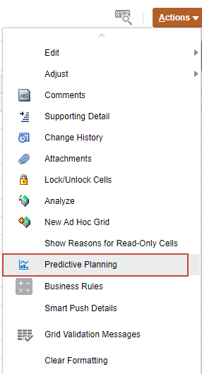 Select Predictive Planning