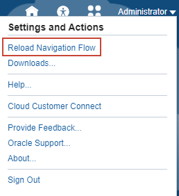 Reload Navigation Flow