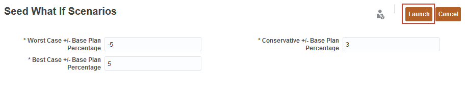 Launch Seed Whatif Scenarios