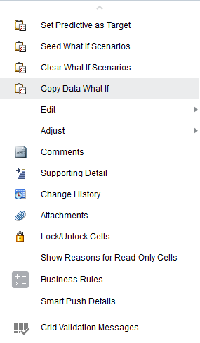 Copy Data What If