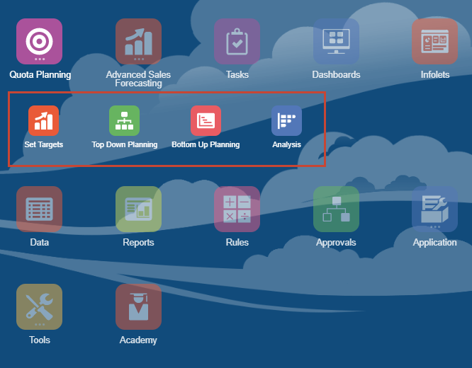 Home page with Navigation Flow