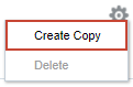 Actions, Create Copy