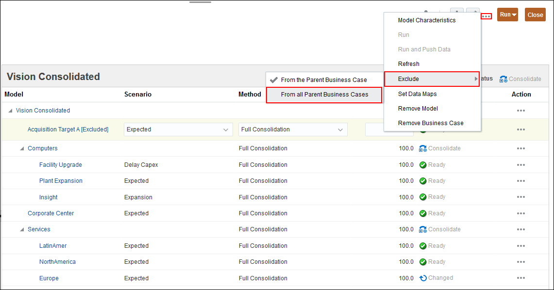Exclude From All Parent